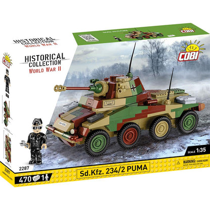 Cobi Sd.Kfz. 234/2 Puma / 470 pièces.