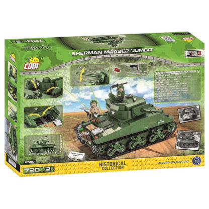 Cobi Panzer Sherman M4A3E2 Jumbo / 720 pcs.