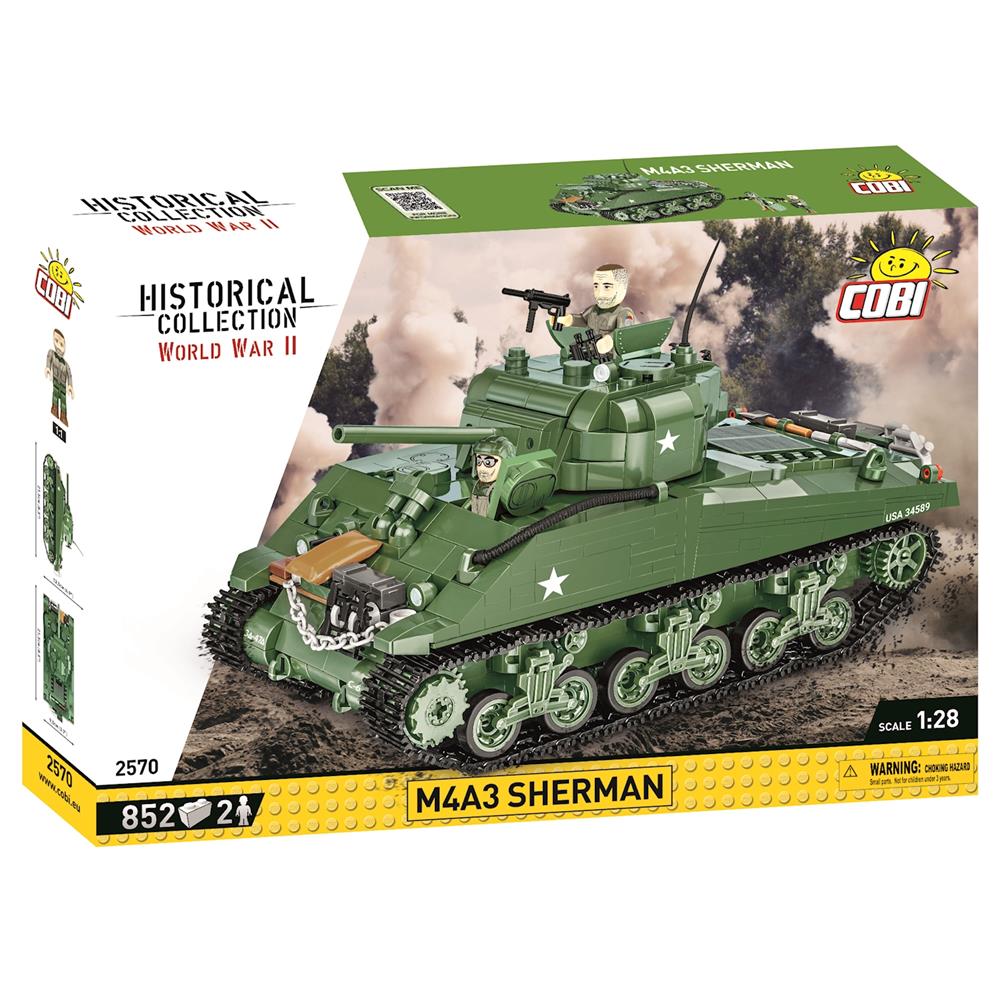 Cobi tank M4A3 Sherman / 852 pcs.