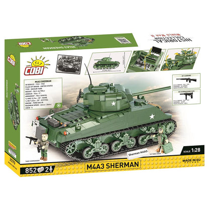 Cobi tank M4A3 Sherman / 852 pcs.