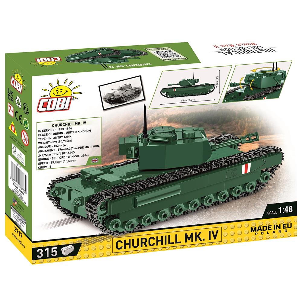 Cobi Panzer Churchill Mk IV 1:48 / 315 pcs.