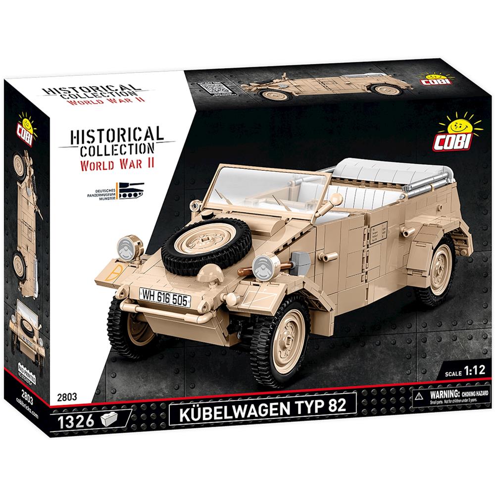 Cobi Kübelwagen Typ 82 / 1326 pcs. 1:12 Panzermuseum Munster