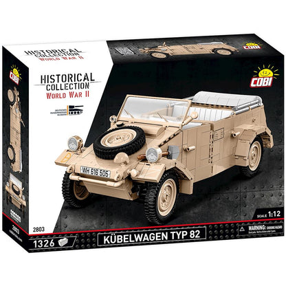 Cobi Kübelwagen type 82 / 1326 pièces. 1:12 Musée des Chars de Munster