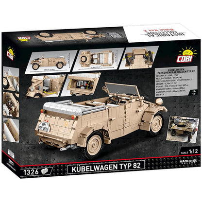 Cobi Kübelwagen type 82 / 1326 pièces. 1:12 Musée des Chars de Munster