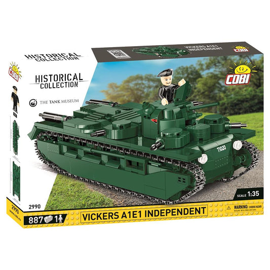 Cobi Vickers A1E1 Indépendant/887 pc. (Le Musée des Blindés)