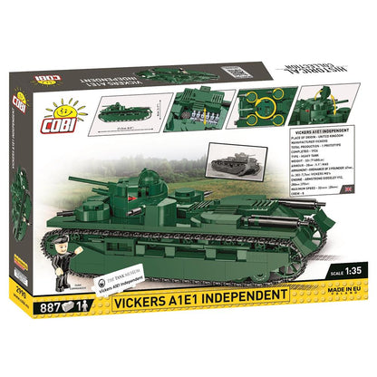 Cobi Vickers A1E1 Independent/887 pc. (The Tank Museum)