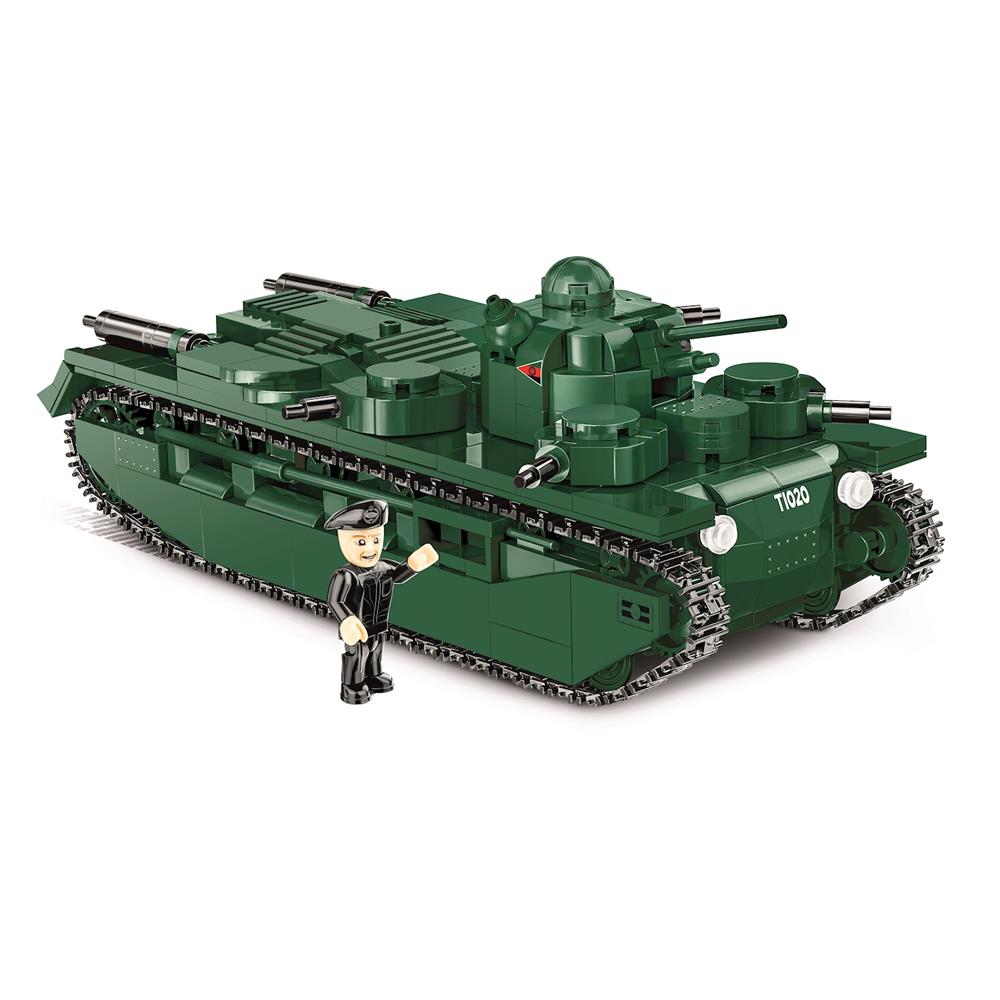 Cobi Vickers A1E1 Independent/887 pc. (The Tank Museum)