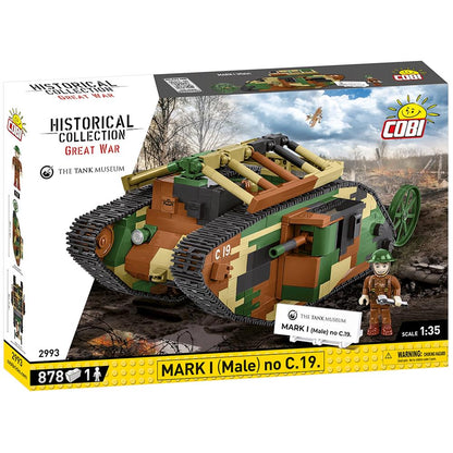 Cobi Mark I (Male) / 878 pcs. The Tank Museum No. C.19.