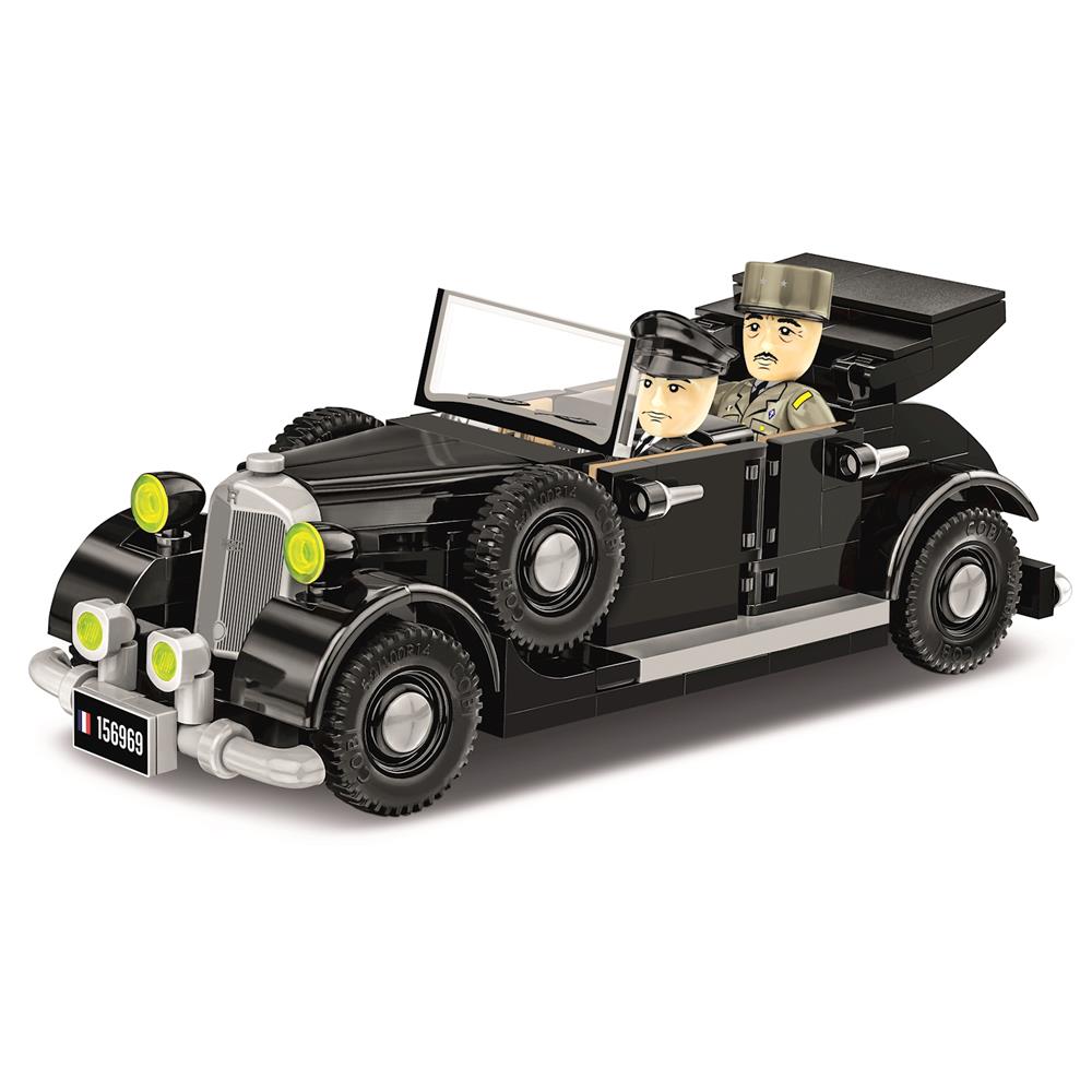 Cobi Oldtimer 1936 Horch 830 Cabrio / 244 pcs. General Charles de Gaulle's car