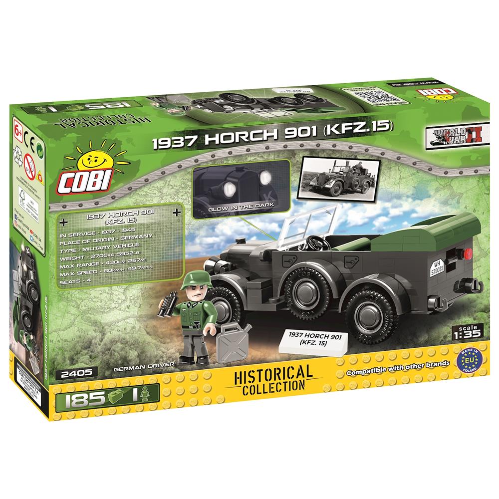 Cobi 1937 Horch 901 (Kfz.15)/ 185 pcs