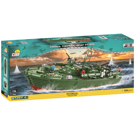 Cobi Patrol Boat PT-109 / 3726 pcs. Patrol Torpedo Boat