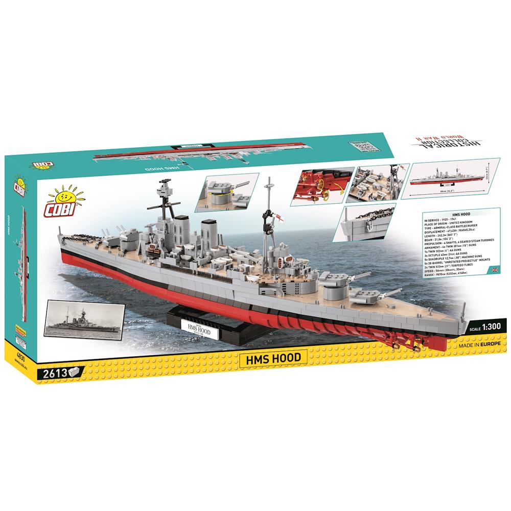 Cobi HMS Hood / 2613 pcs.