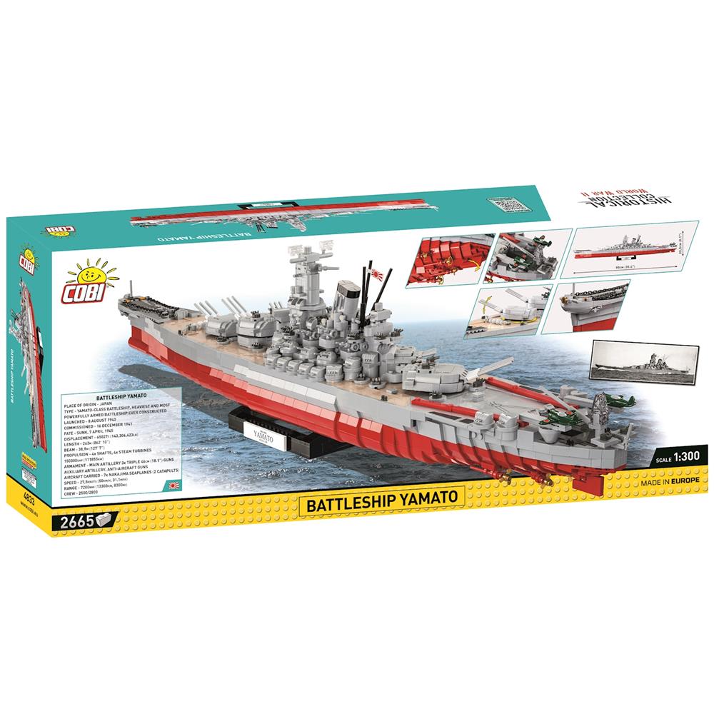 Cobi Battleship Yamato / 2665 pcs.