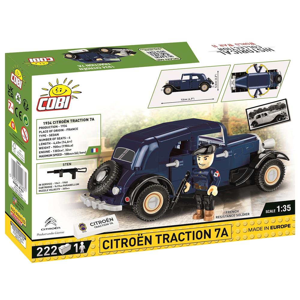 Cobi Citroën Traction 7A / 222 pcs.