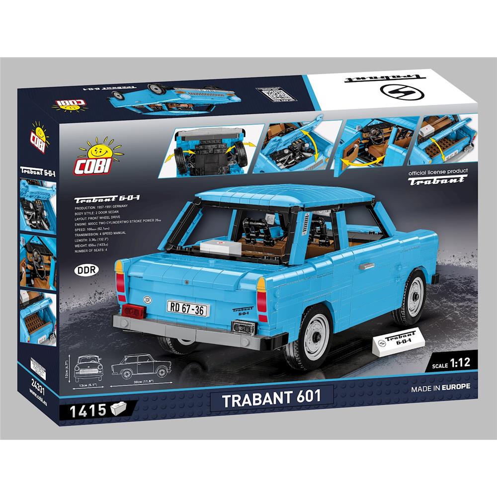 Cobi 1:12 Trabant 601S / 1415 pcs.