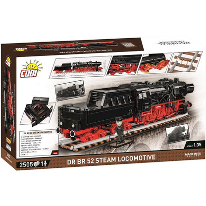 Cobi steam locomotive BR 52 / 2505 pcs. DR series 52 (civil)