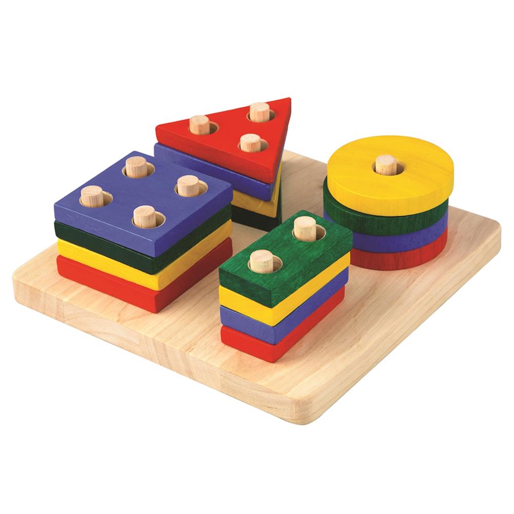 PlanToys Sortierbrett Geometrie