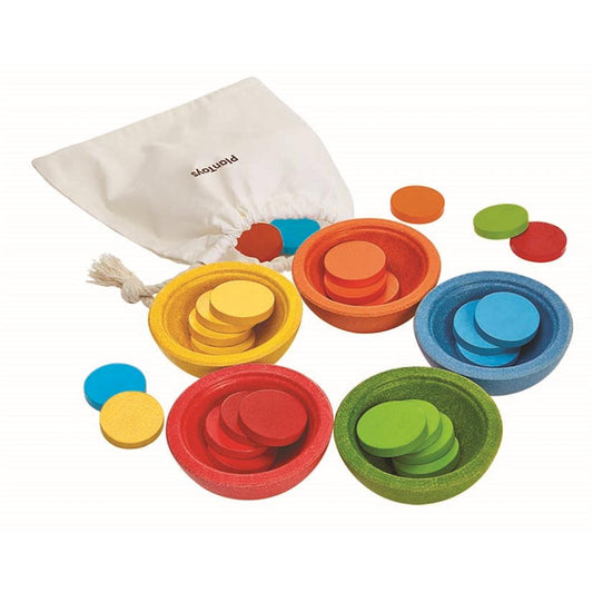 PlanToys sorting and counting cups (2)