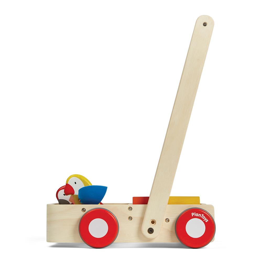 PlanToys Baby Walking Aid with Birds