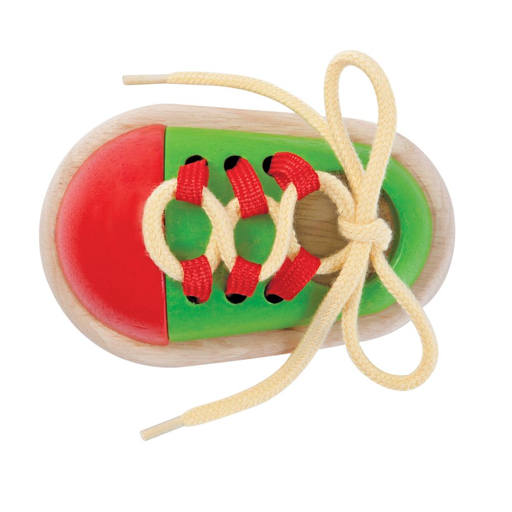 PlanToys Bind den Schuh