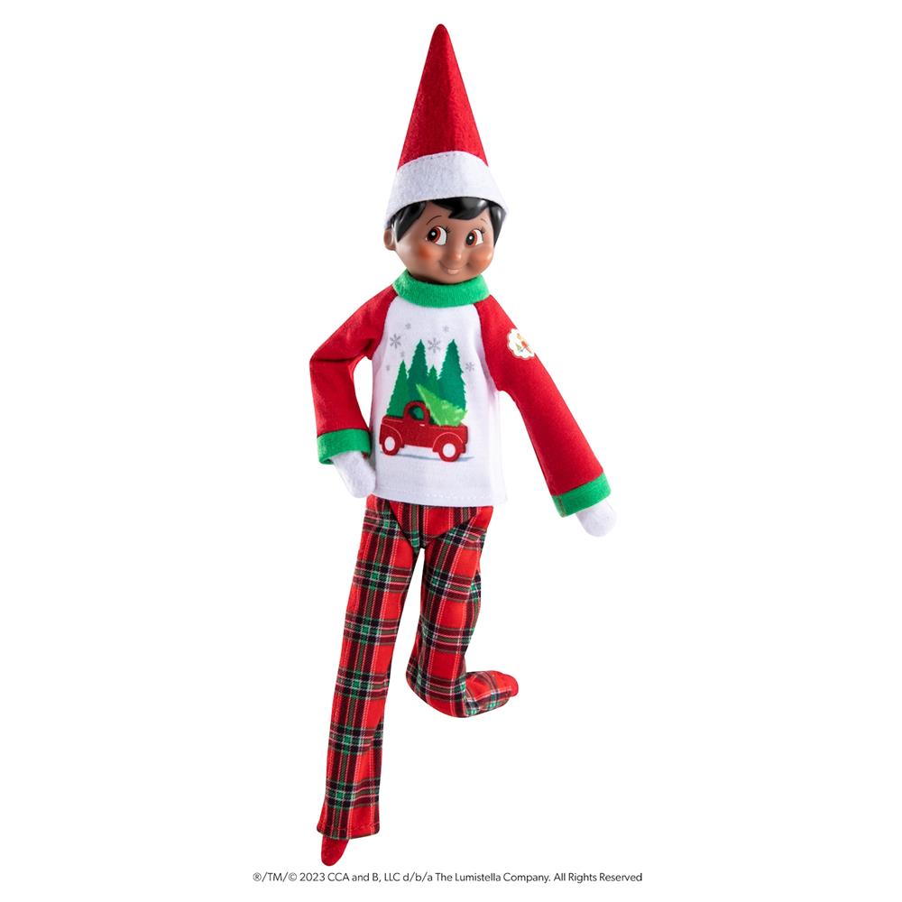 Pyjama Elf on the Shelf Arbres elfes