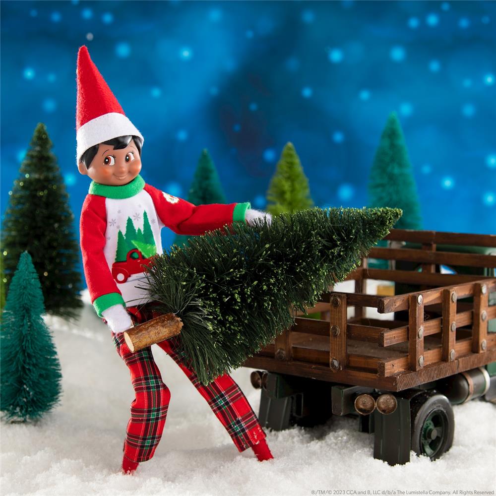 Pyjama Elf on the Shelf Arbres elfes