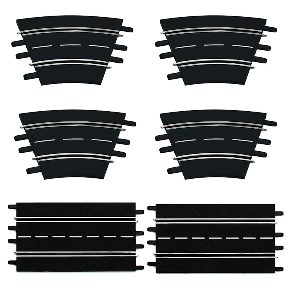 Carrera 1:24 Ausbauset Schienen 6-tlg.