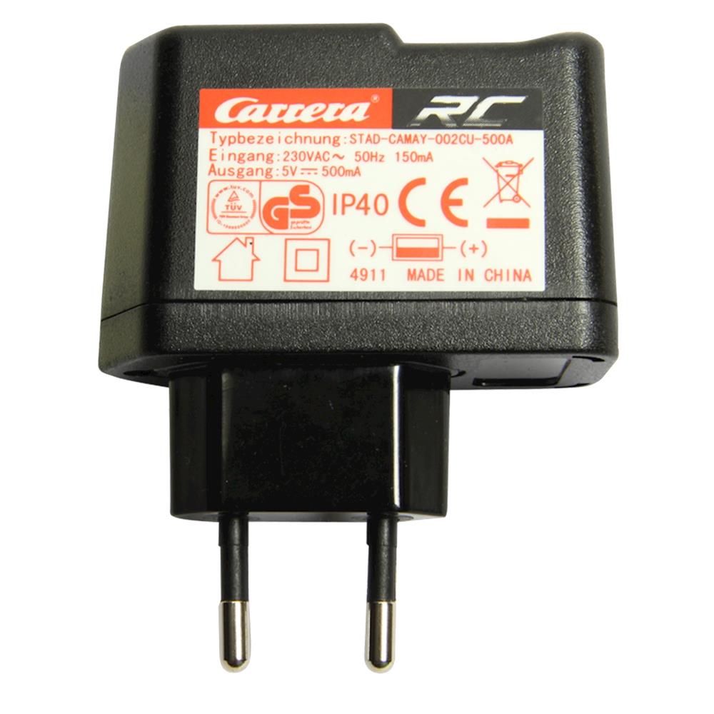 Adaptateur secteur USB Carrera RC 5V - 500 mA