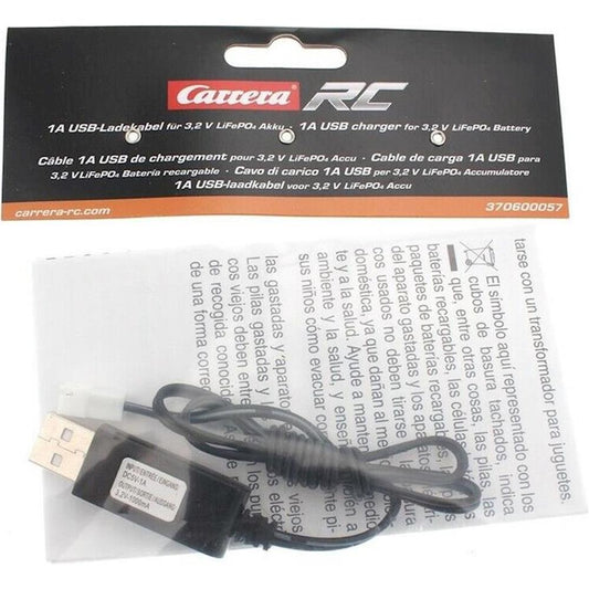 Câble de chargement USB Carrera RC R/C 3,2 V LiFePO4