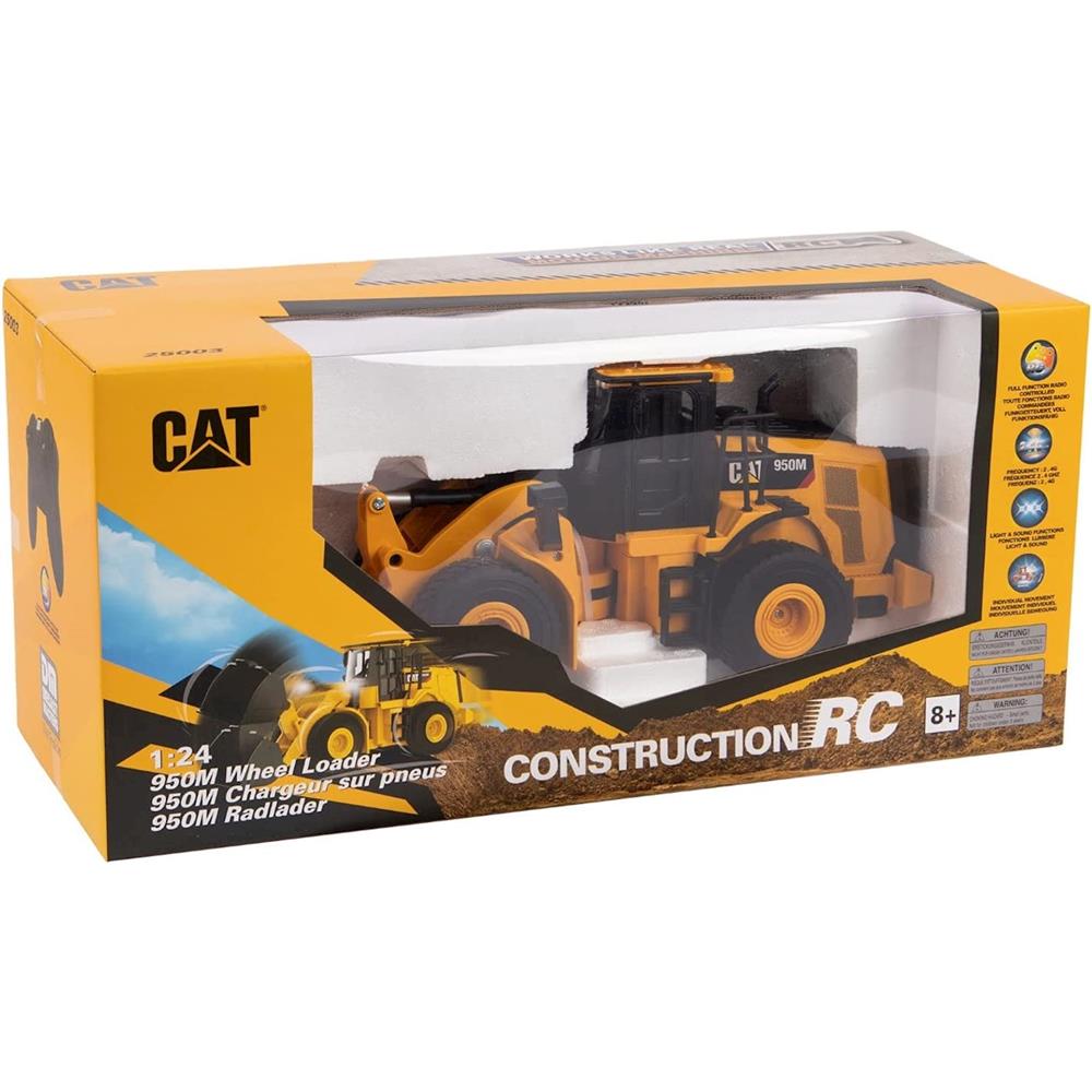 Chargeuse sur pneus Caterpillar CAT 950M 1:24 2,4 GHz toutes fonctions