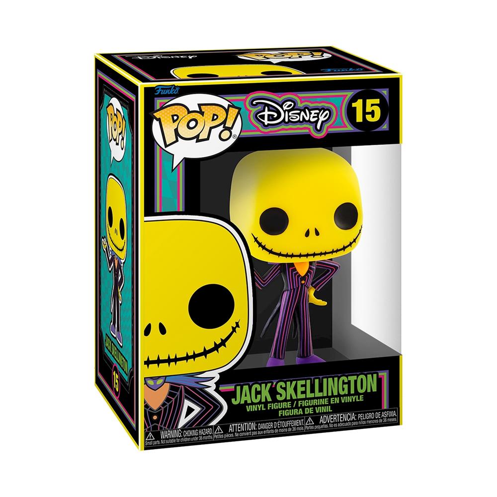 Funko POP Disney TNBC Jack Skellington Black Light Glow