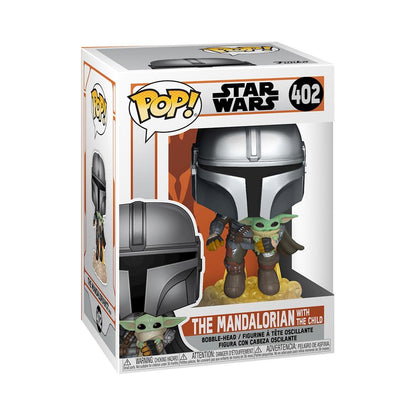 Funko POP SW The Mandalorian w. child Bobble-Head