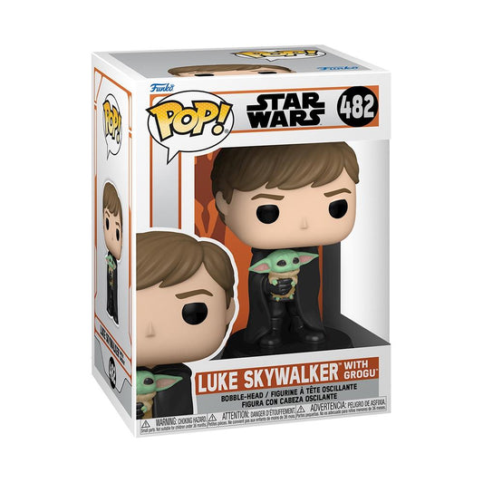 Funko POP Star Wars - Luke avec tête à pompon pour enfant