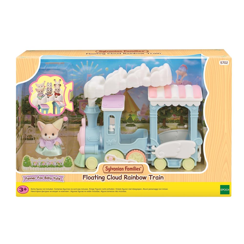 Epoch Rainbow Train Playset avec figurine