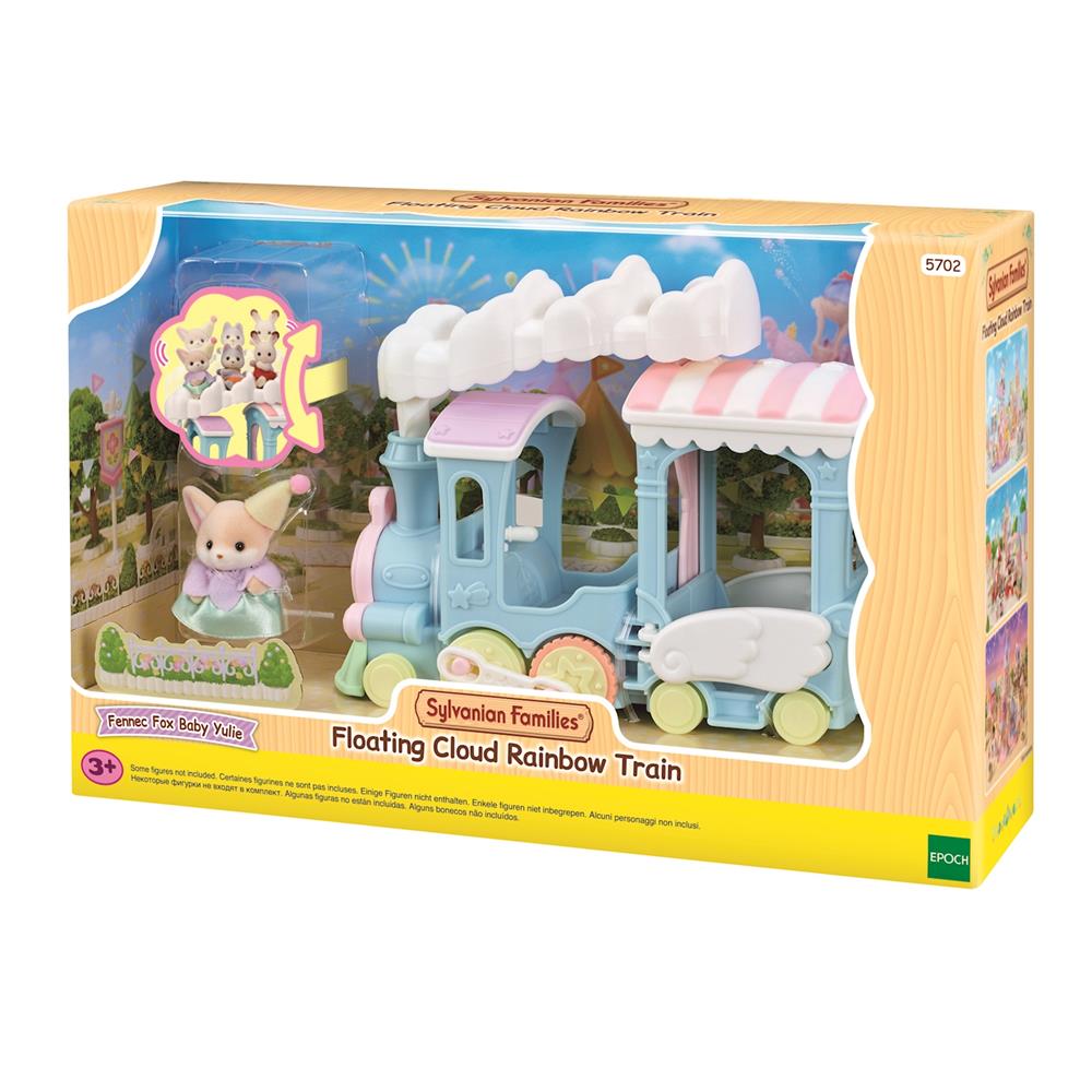 Epoch Rainbow Train Playset avec figurine