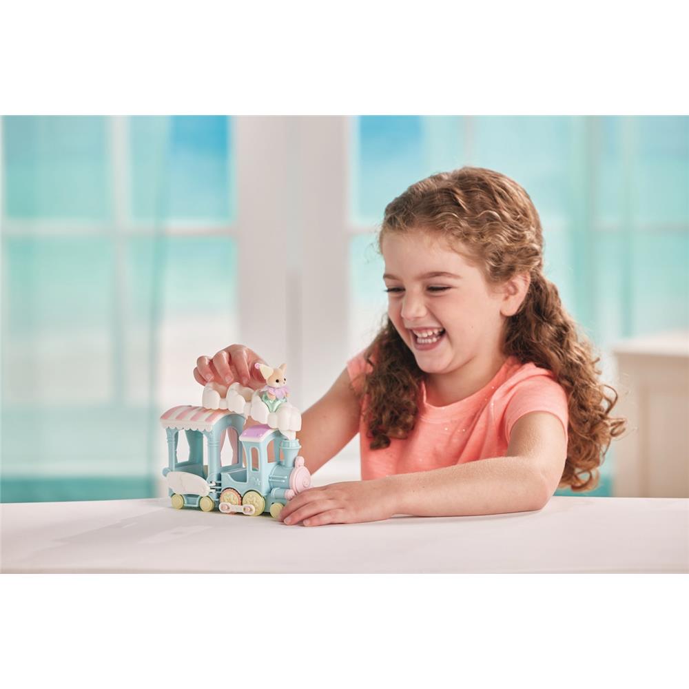 Epoch Rainbow Train Playset avec figurine