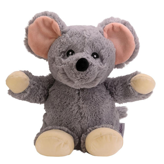 Welliebellies warm cuddly toy mouse 32 cm