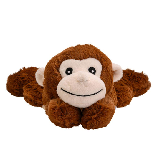 Welliebellies warm cuddly toy monkey 30 cm