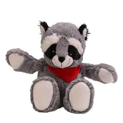 Welliebellies warm cuddly toy raccoon 35 cm