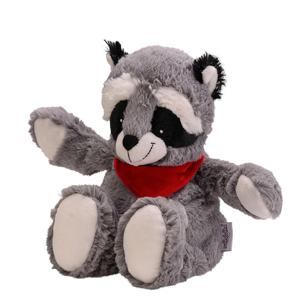 Welliebellies warm cuddly toy raccoon 35 cm