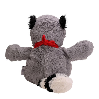 Welliebellies warm cuddly toy raccoon 35 cm