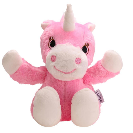 Welliebellies warm cuddly toy unicorn 34 cm