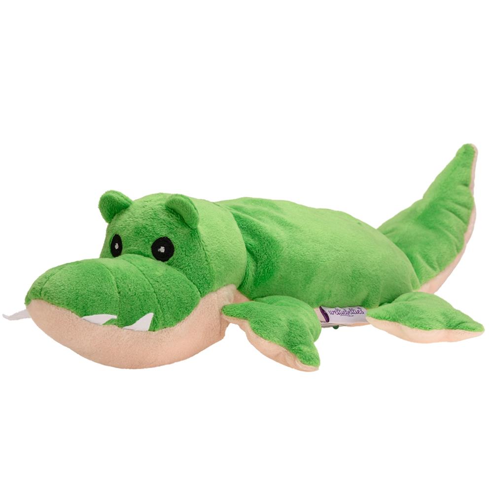 Welliebellies warm cuddly toy crocodile 39 cm