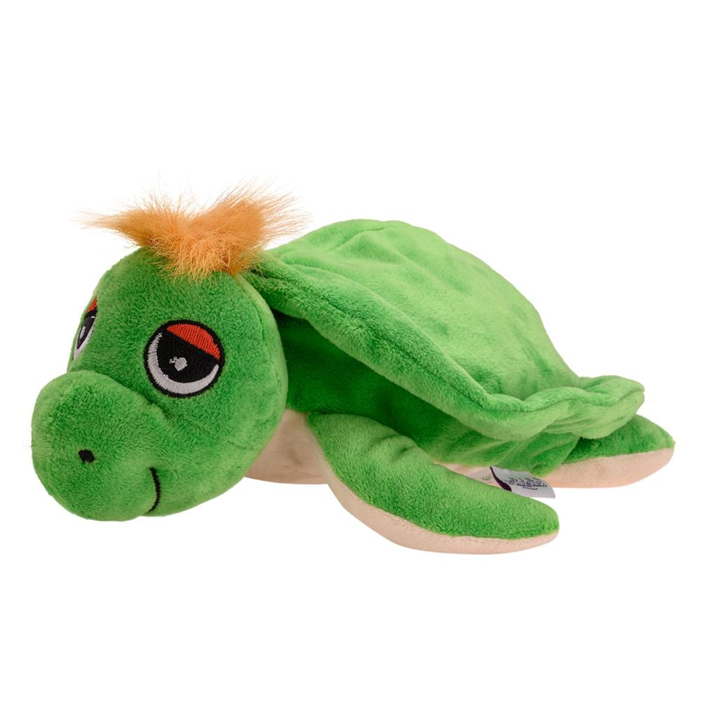 Welliebellies warm cuddly toy turtle 24 cm