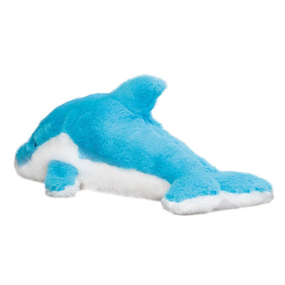 Welliebellies warm cuddly toy dolphin 34 cm