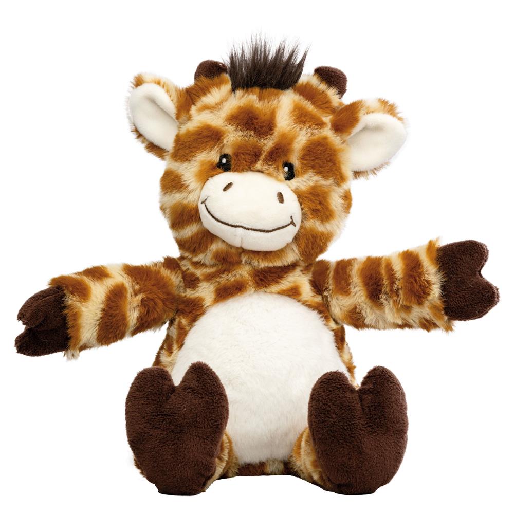 Welliebellies warm cuddly toy giraffe 30 cm