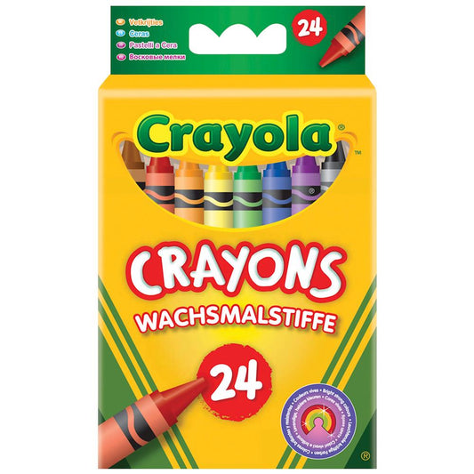 Crayola 24 pcs. wax crayons