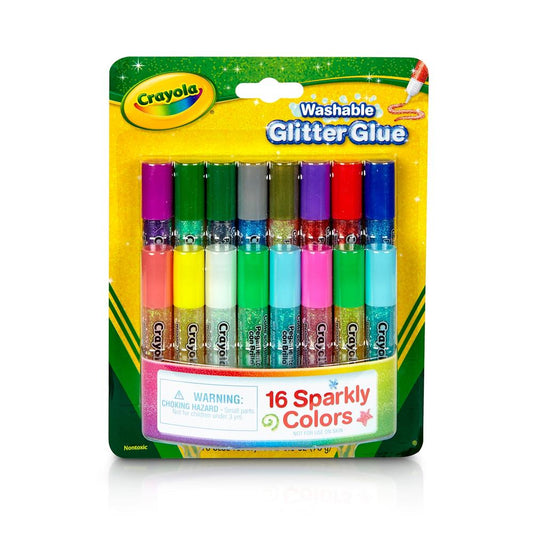Crayola 16 Glitter Glue Sticks (6)