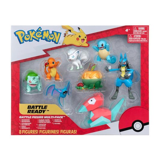 Jazwares Pokémon Battle Figures 8-Pack