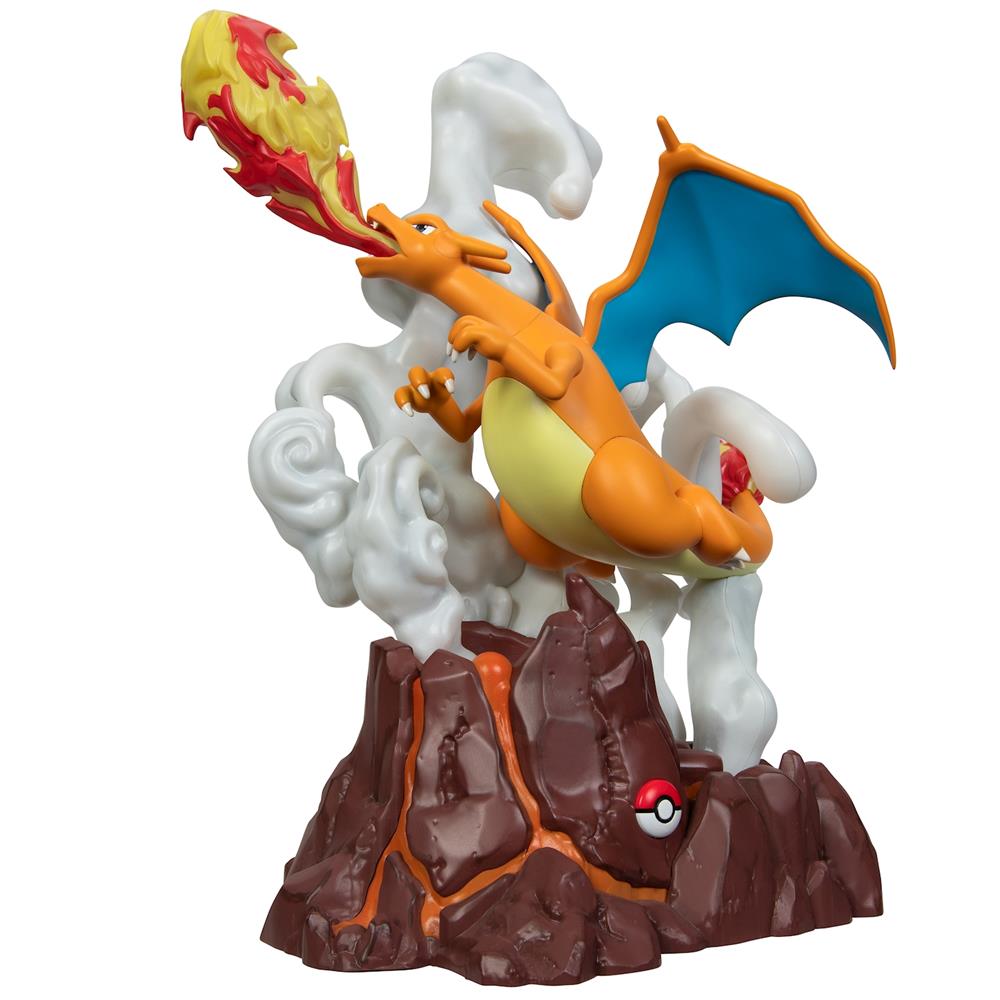 Jazwares Pokémon Deluxe Statue Glurak 33 cm